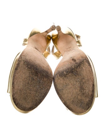 Jimmy Choo Patent Leather Slingback Sandals