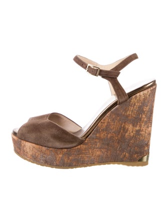 Jimmy Choo Suede Espadrilles