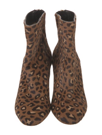Jimmy Choo Ponyhair Animal Print Boots
