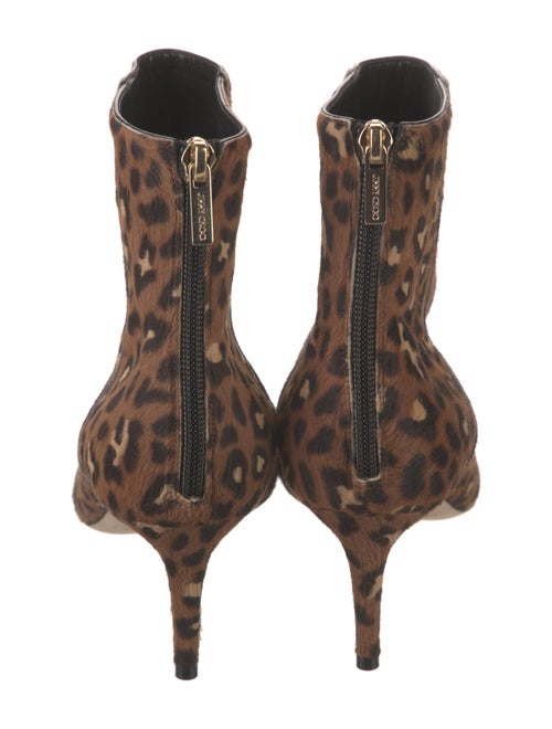 Jimmy Choo Ponyhair Animal Print Boots