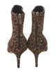 Jimmy Choo Ponyhair Animal Print Boots