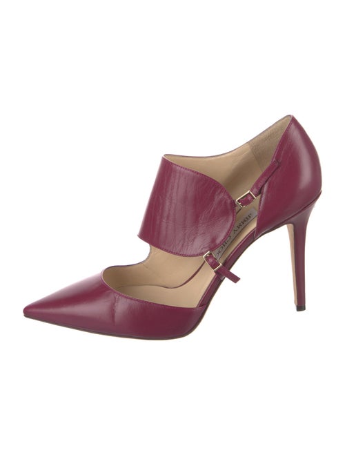 Jimmy Choo Leather D'Orsay Pumps