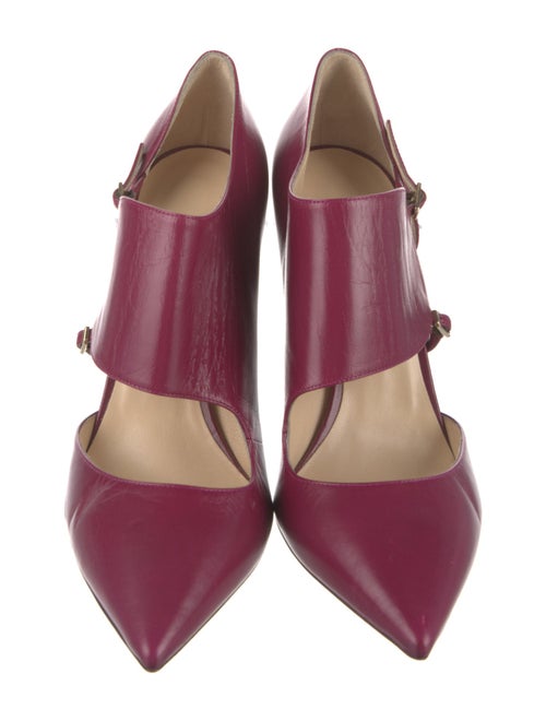 Jimmy Choo Leather D'Orsay Pumps