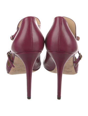 Jimmy Choo Leather D'Orsay Pumps