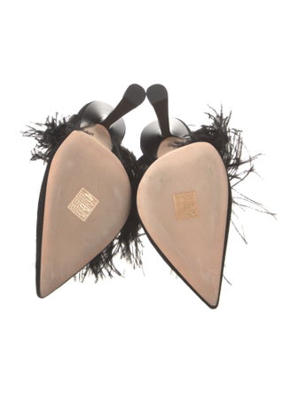 Jimmy Choo Suede Crystal Embellishments Slingback Pumps