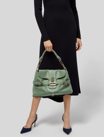 Jimmy Choo Leather Shoulder Bag