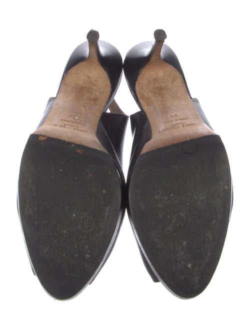 Jimmy Choo Leather Slingback Pumps