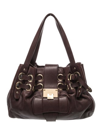 Jimmy Choo Leather Shoulder Bag