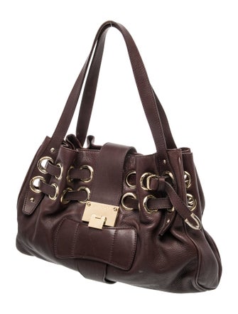 Jimmy Choo Leather Shoulder Bag