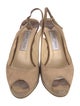 Jimmy Choo Suede Slingback Pumps