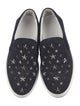 Jimmy Choo Suede Graphic Print Sneakers