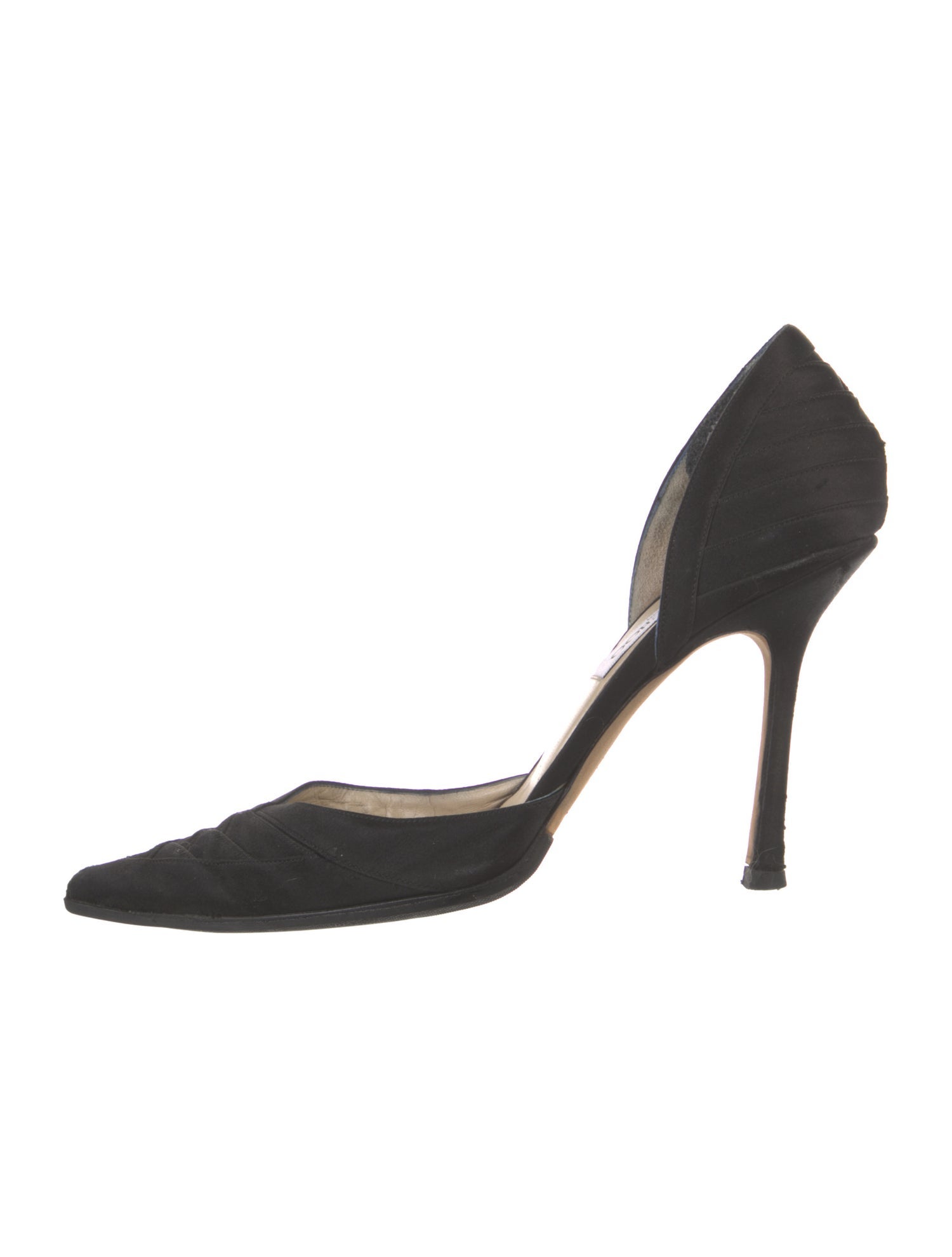 Jimmy Choo Satin D'Orsay Pumps