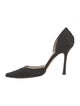 Jimmy Choo Satin D'Orsay Pumps