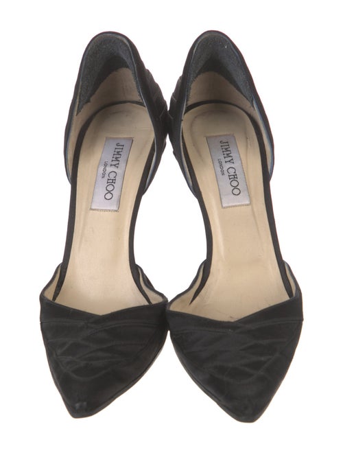 Jimmy Choo Satin D'Orsay Pumps