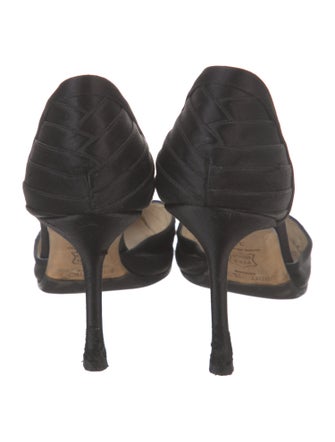 Jimmy Choo Satin D'Orsay Pumps