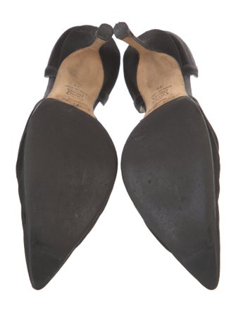 Jimmy Choo Satin D'Orsay Pumps