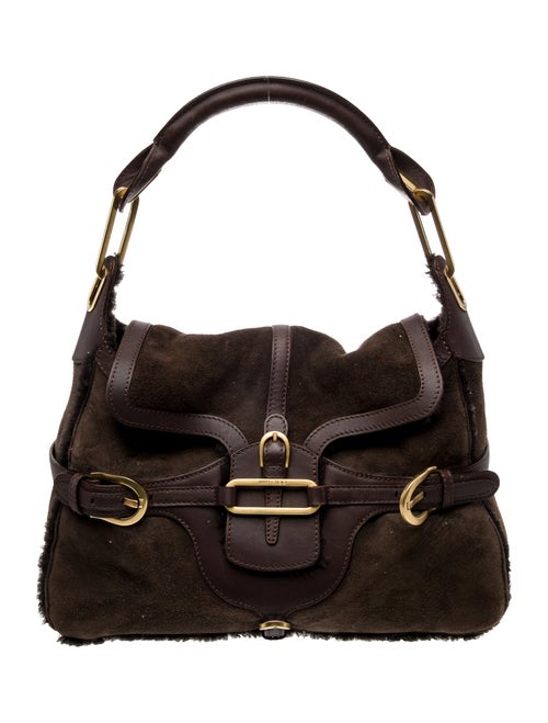 Jimmy Choo Suede Shoulder Bag