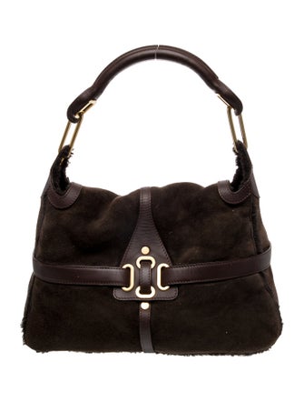 Jimmy Choo Suede Shoulder Bag