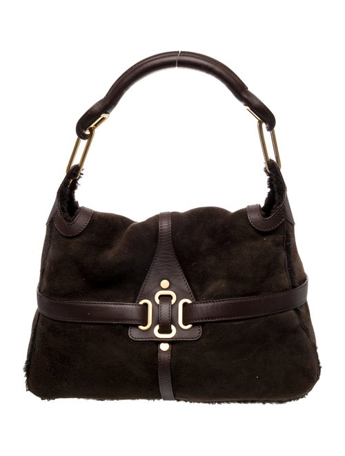 Jimmy Choo Suede Shoulder Bag