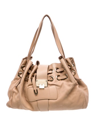 Jimmy Choo Leather Shoulder Bag