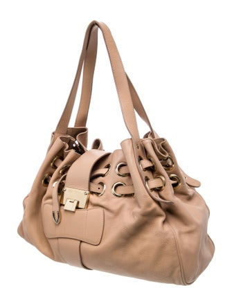 Jimmy Choo Leather Shoulder Bag