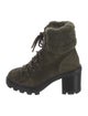 Jimmy Choo Suede Combat Boots