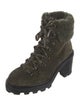 Jimmy Choo Suede Combat Boots