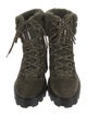 Jimmy Choo Suede Combat Boots