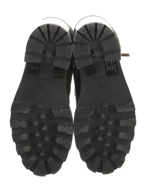 Jimmy Choo Suede Combat Boots