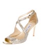 Jimmy Choo Glitter Sandals