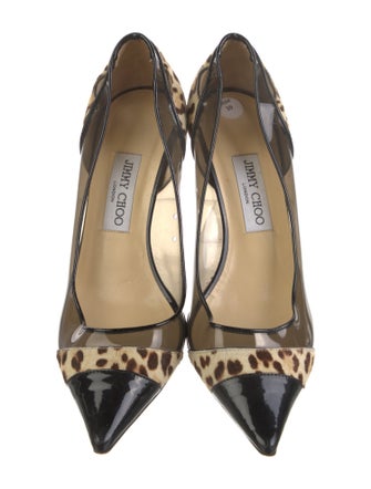 Jimmy Choo Ponyhair Animal Print Pumps