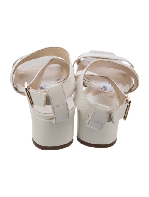 Jimmy Choo Leather Slingback Sandals