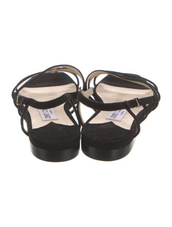 Jimmy Choo Suede Slingback Sandals