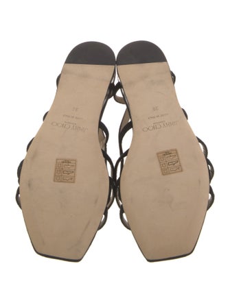 Jimmy Choo Suede Slingback Sandals