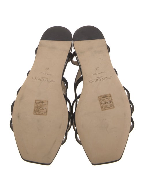 Jimmy Choo Suede Slingback Sandals