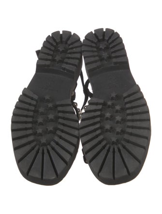 Jimmy Choo Suede Studded Accents Slingback Sandals