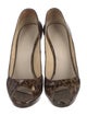Jimmy Choo Patent Leather Animal Print Pumps
