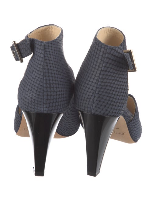 Jimmy Choo Leather Cutout Accent Boots