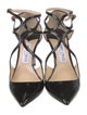 Jimmy Choo Patent Leather T-Strap Pumps
