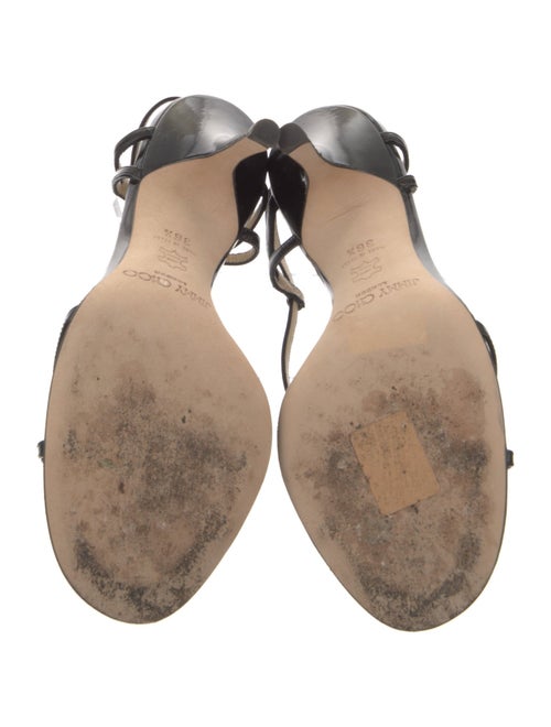 Jimmy Choo Patent Leather Slingback Sandals