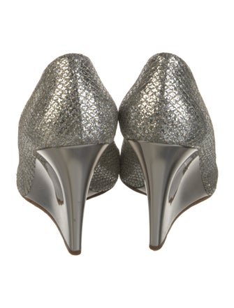 Jimmy Choo Glitter Glitter Accents Pumps