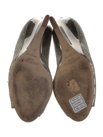 Jimmy Choo Glitter Glitter Accents Pumps