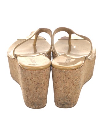 Jimmy Choo Patent Leather Sandals