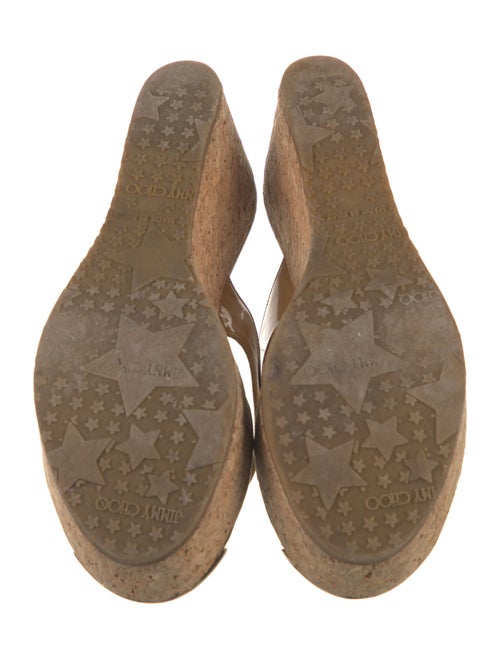 Jimmy Choo Patent Leather Sandals