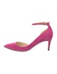 Jimmy Choo Suede D'Orsay Pumps