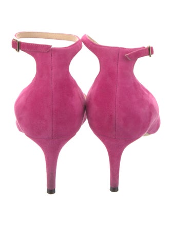 Jimmy Choo Suede D'Orsay Pumps