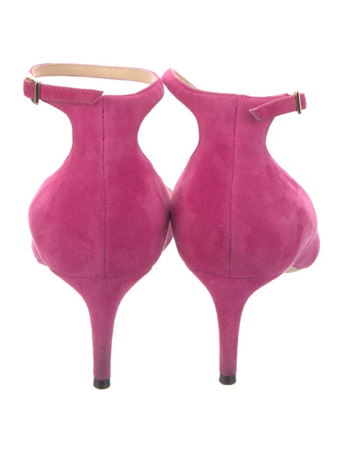 Jimmy Choo Suede D'Orsay Pumps