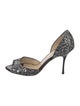 Jimmy Choo Glitter D'Orsay Pumps