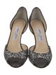 Jimmy Choo Glitter D'Orsay Pumps
