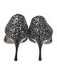 Jimmy Choo Glitter D'Orsay Pumps